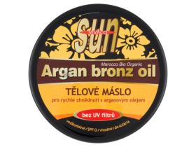 VIVACO Sun Tělové máslo pro rychlé zhnědnutí s arganovým olejem 200 ml