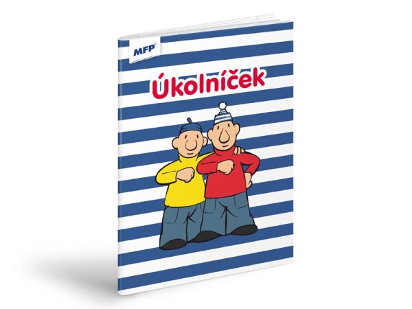 MFP MFP, 7501619, školní úkolníček, A6, Pat a Mat, 1 ks