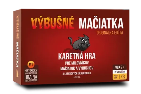 Asmodee Výbušné mačiatka