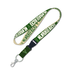 Wincraft Klíčenka Milwaukee Bucks NBA Lanyard buckle 1"