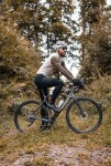 Kalhoty FORCE ENDLESS se šráky bez vložky, černé, velikost L (Barva černá)