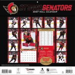 JF Turner Kalendář Ottawa Senators NHL 2027 Wall Calendar