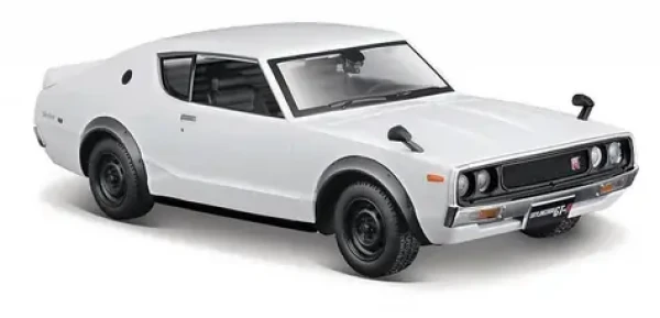 Maisto Nissan Skyline 2000 GTR 1973 bílá 1:24