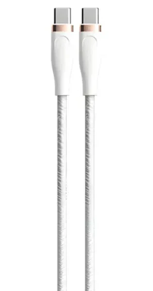 Devia Star Series USB-C/USB-C bílá / Nabíjecí kabel / 1,5 m (6938595387647)