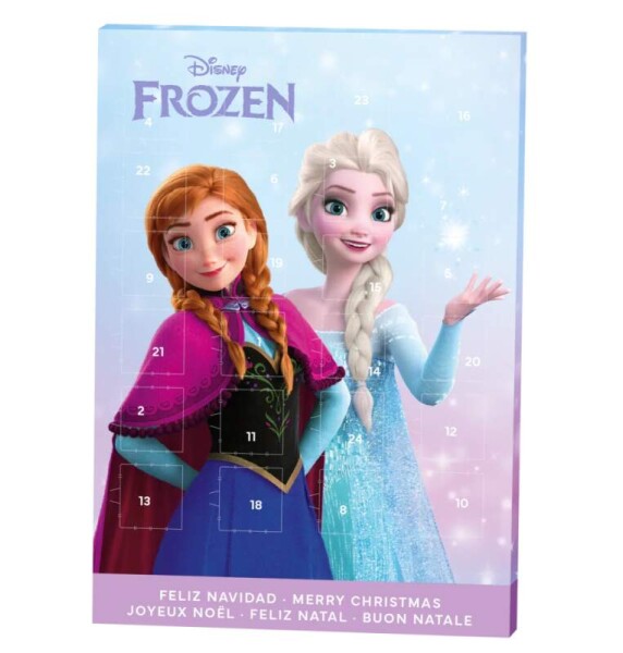 Adventní kalendář Frozen mléčná čokoláda 50g