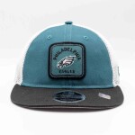 New Era Pánská kšiltovka Philadelphia Eagles NFL Patch Trucker Low Profile 9FIFTY Snapback