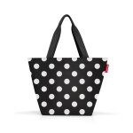 Nákupní taška přes rameno Reisenthel Shopper M Dots white
