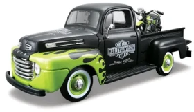 Maisto Harley-Davidson Custom 1948 Ford F-1 Pickup + 1948 FL Panhead
