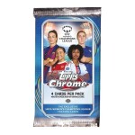 2025-2026 Topps Chrome Soccer UEFA Women's Champions League Hobby Balíček - fotbalové karty