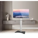 Techly ICA-TR39 černo-stříbrná / Podlahový stojan pro TV / 32-70" / VESA 800x400 / 40 kg (ICA-TR39)