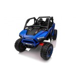 Mamido Elektrické autíčko Buggy UTV KCK 4x4 modré 24V | 800W | 50 kg | EVA | LED | 2,4Ghz | ECO kůže