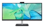 34" Acer CB343CURD černá / Monitor / IPS / 3440x1440 / 60Hz / 4ms / HDMI+DP+USB-C / Kamera (UM.CB3EE.D02)