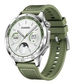 HUAWEI Watch GT 4 46mm zelená / Chytré hodinky / AMOLED / 1.44" / 5ATM / Bluetooth (Phoinix-B19W)