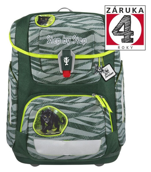 Školní aktovka CIRCLE Jungle Cat Chiko 5 dílný set, AGR certifikát