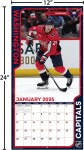 JF Turner Kalendář Washington Capitals 2025 Wall Calendar