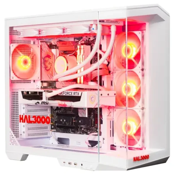 HAL3000 Master Gamer Ultimate-K bílá / Intel Core Ultra 7 270K / 32GB DDR5 / RTX 5070 Ti / 2TB PCIe4 SSD / WiFi / W11 (PCHS2882)