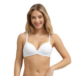Dámská bezkosticová podprsenka DIM INVISIBLE WIRELESS PADDED BRA 00DEVT