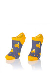 Dámské vzorované ponožky Intenso 1818 Cotton 35-40 grafit 38-40