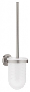 GROHE - QuickFix Start WC štětka nástěnná, s držákem, sklo/supersteel 41185DC0