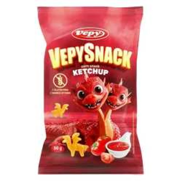 VepySnack Kukuřičný snack s příchutí kečup 50 g