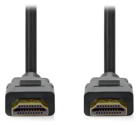 Nedis Ultra High Speed HDMI 3 m černá / Kabel HDMI / 8K 60Hz / 48 Gbps / Zlacené konektory (CVGL35000BK30)