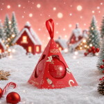 Grace Cole Pěna do koupele Wild Fig & Cranberry – Festive Soak, červená barva, plast