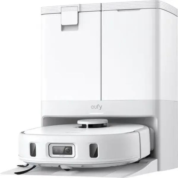 Anker Eufy X10 Pro Omni bílá / Robotický vysavač / 8000Pa / prachový sáček 2.5L / nádržka na vodu 3L (T2351G21)