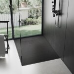 REA - Sprchová vanička Magnum Black 80x120 REA-K3331