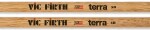 Vic Firth 5BT American Classic® Terra Series Drumsticks, Wood Tip