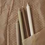 Ferm Living Svíčky Pure set 4ks, botanic blend