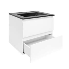 Koupelnová skříňka s umyvadlem SAT B-Way 59x50x45 cm bílá lesk BWAY260WU4B BWAY260WU4B