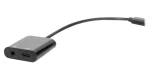 Digitus USB-C - USB-C + 3,5mm jack černá / Adaptér / audio a nabíjení (AK-300400-002-S)