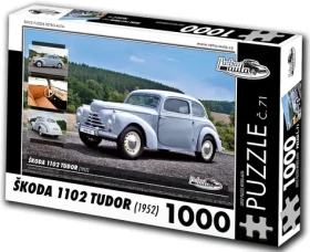 RETRO-AUTA Puzzle č. 71 Škoda 1102 TUDOR (1952)