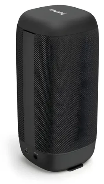 Hama Tube X černá / Bluetooth reproduktor / 3,5 W / vyměnitelná baterie