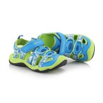 Dětské outdoorové sandály ALPINE PRO GROBO neon atomic blue