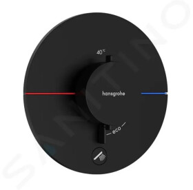 HANSGROHE - ShowerSelect Comfort Termostatická baterie pod omítku, matná černá 15562670