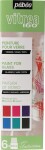 Pébéo Vitrea 160 sada 6x20 ml lesk mix