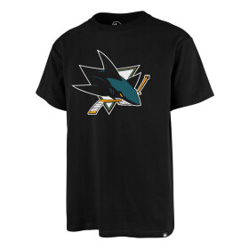 47 Brand Pánské Tričko San Jose Sharks Imprint Echo Tee Velikost: