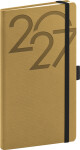 NOTIQUE Diář 2027: Ajax - zlatý, kapesní, 9 x 15,5 cm