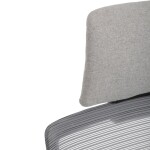 Kancelářská židle, synchronní mechanismus, šedá síťovina, KA-V3329 GREY