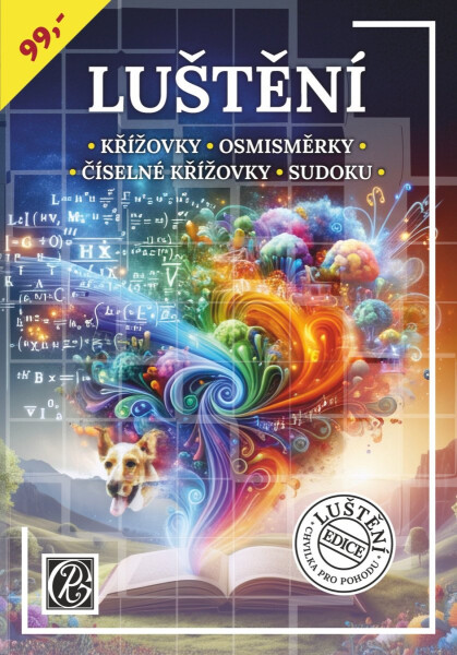 Luštění Chvilka pro pohodu křížovky, číselné křížovky, osmisměrky, sudoku