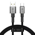Tech-Protect UltraBoost DNA šedá / Kabel USB-A - USB-C / 15W/3A / 100 cm