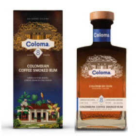 Coloma Coffee Smoked 8yo 42% 0,7 l (tuba)