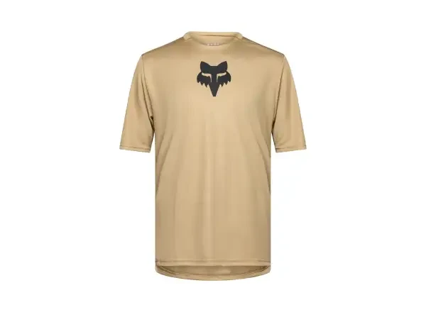 Fox Ranger Fox Head pánský dres krátký rukáv Sand vel. M