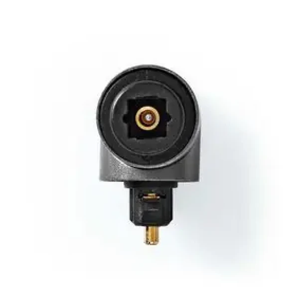 Nedis Adaptér Toslink (M) - Toslink (F) šedá / 90° úhel (CATB25920GY)