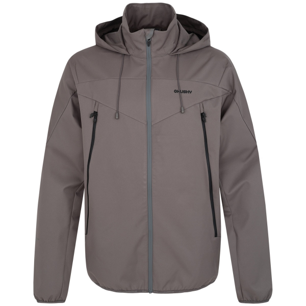 Pánská bunda Husky softshell Sonny lt. grey