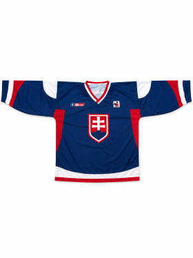 Slovenský hokejový fan dres Slovakia - modrý Velikost: XL
