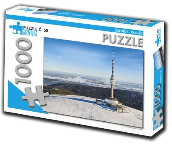 TOURIST EDITION Puzzle Jeseníky, Praděd (č.58)