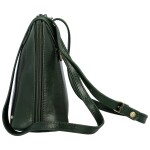 Luxusní dámská crossbody Katana Rebora, tmavě zelená