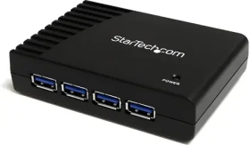 StarTech ST4300USB3EU černá / USB hub / 4x USB-A 3.0 / 5 Gb/s